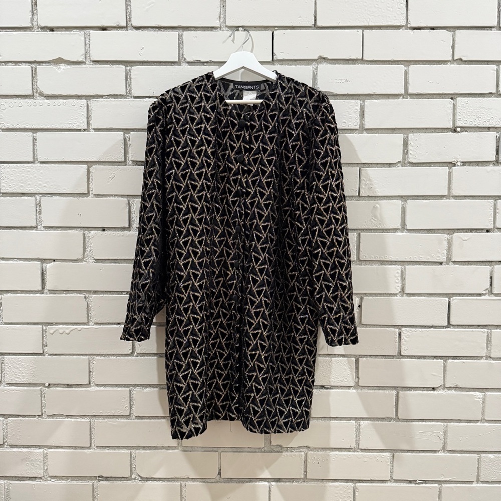 Tangents Lightweight Long Sleeve Blouse